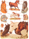 Poëzieplaatjes - 6 vellen - plaatjes - hobby - creatief - decoupage - knutselen - scrapboek