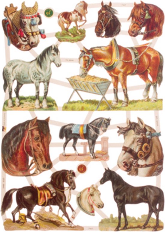 Poëzieplaatjes - 10 vellen - plaatjes - hobby - creatief - decoupage - knutselen - scrapboek