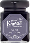 Kaweco - Ink bottle en Standaard Converter - Midnight Blue - potje vulpeninkt - Midnight Blue originele Kaweco-inkt in 50 ml glas - Converter met Midnight Blue achterkant