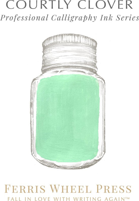Ferris Wheel Press - Calligraphy Inkt - 28ml - Courtly Clover