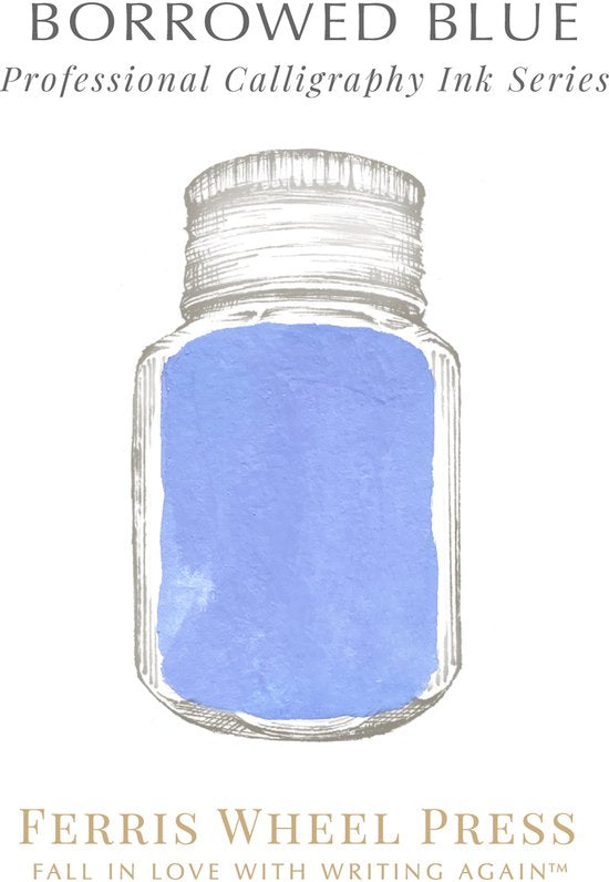 Ferris Wheel Press - Calligraphy Inkt - 28ml - Borrowed Blue