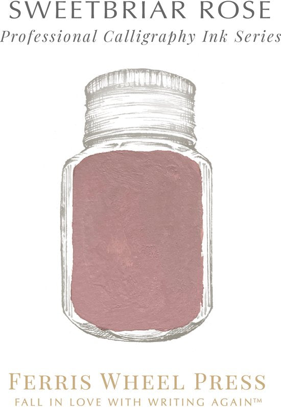 Ferris Wheel Press - Calligraphy Inkt - 28ml - Sweetbriar Rose