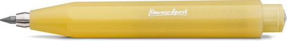 Kaweco - Vulpotlood 3,2 - Frosted Sport - Oktogonal Clip Chrome - Sweet Banana - Met doosje vullingen Zwart - Doosje vullingen 3 kleur