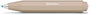 Kaweco - Balpen - Skyline Sport - Macchiato (Bruin) - Met doosje Balpenvullingen MEDIUM ROOD