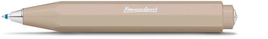 Kaweco - Balpen - Skyline Sport - Macchiato (Bruin) - Met doosje Balpenvullingen MEDIUM ROOD
