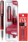 Platinum - Preppy - Prefounte Vulpen - Fine - Crimson Red - Met Rode vullingen