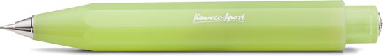 Kaweco - Vulpotlood 0,7 - Frosted Sport - Fine Lime - Met doosje vullingen in glazen tube