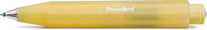 Kaweco - Balpen - Frosted Sport - Sweet Banana - Met doosje Balpenvullingen MEDIUM Blauw