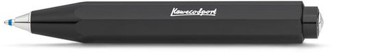 Kaweco - Balpen - Skyline Sport - Zwart - Met doosje Balpenvullingen MEDIUM ROOD
