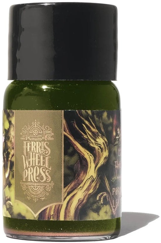 Ferris Wheel Press - schrijfinkt - klein flesje 10cc - FerriTales | Bestiary Series - Lost in the Leaves Ink 10ml