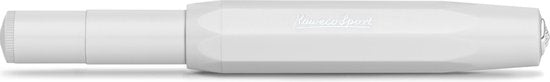 Kaweco - Vulpen - Sport Skyline Wit Fountain Pen - Breed -  doosje vullingen