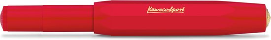 Kaweco - Vulpen - CLASSIC SPORT ROOD Fountain Pen - Fine - Doosje Vullingen