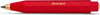 Kaweco - Vulpotlood - 3,2 - Sport Classic Red - Nostalgic Octagonal Clip Vergoldet