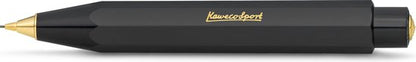 Kaweco - Vulpotlood 0,7 - Classic Sport - Zwart - Met doosje vullingen in glazen tube