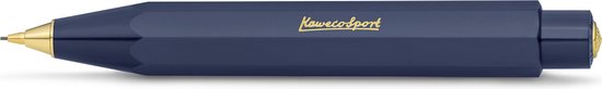 Kaweco - Vulpotlood 0,7 - Classic Sport - Blauw - Met doosje vullingen in glazen tube