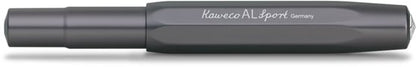 Kaweco - Fountain Pen - Sport Aluminium Grey - Fine - Met extra doosje inktpatronen