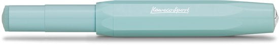 Kaweco - Schrijfwarenset - Cadeauset - Vintage Blik - Vulpen met Clip Mint Penpunt Extra Fine - Balpen Mint - Etui Mint - 2 Doosjes Inkt