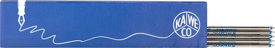 Kaweco - Balpen - Skyline Sport - Grey (Grijs) - Met doosje Balpenvullingen MEDIUM Blauw