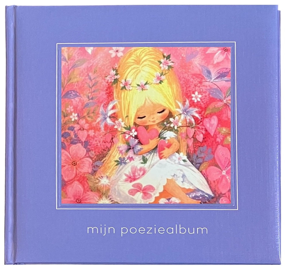 Poëziealbum - Meisje met hartjes