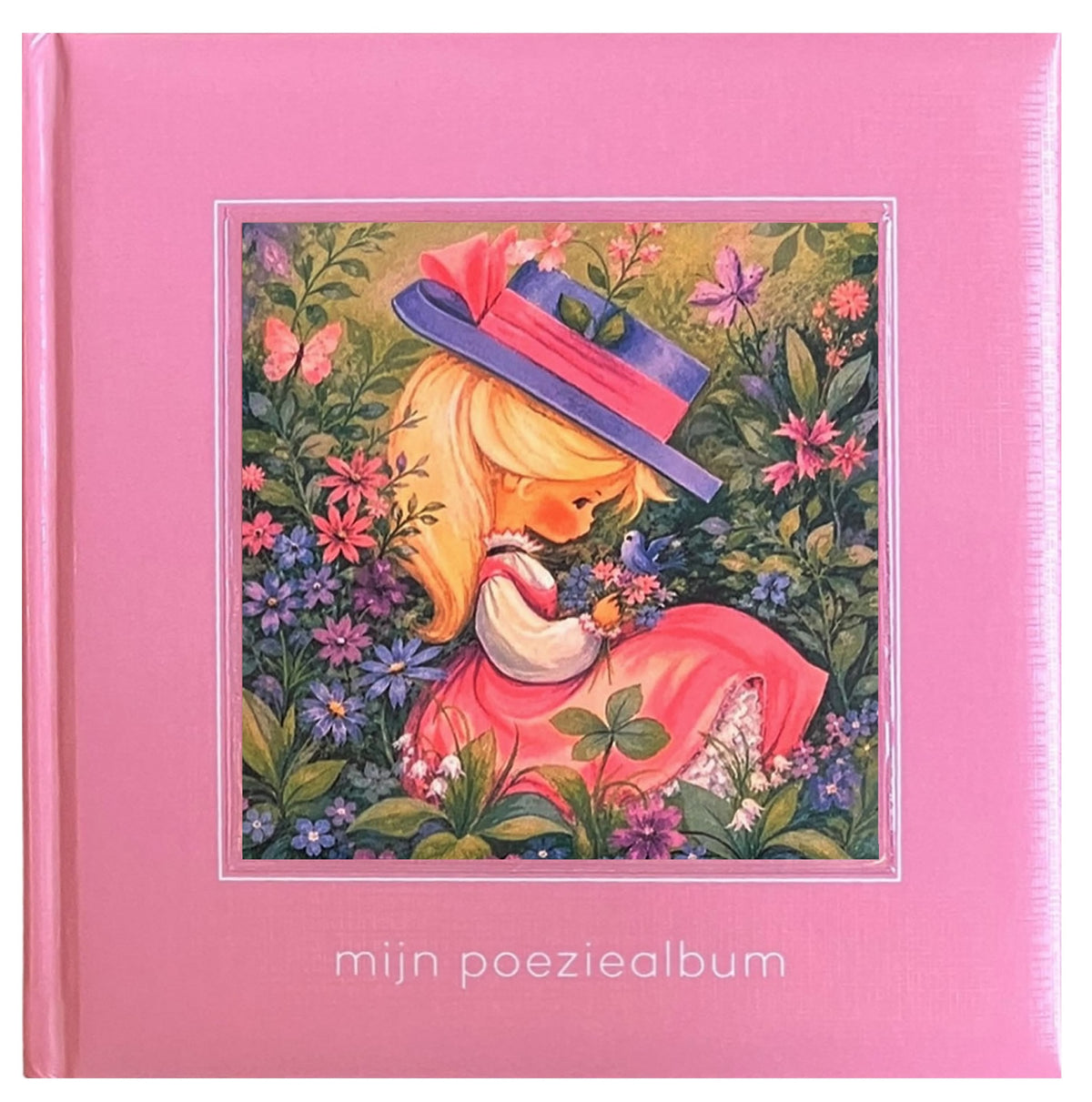 Poëziealbum - Meisje met hoedje
